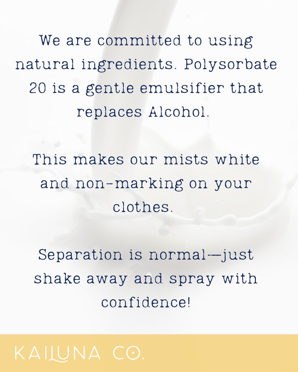 Kailuna Co. Honeysuckle Natural Hair & Body Mist – Alcohol-Free, Handmade in California, 0.5 Fl Oz