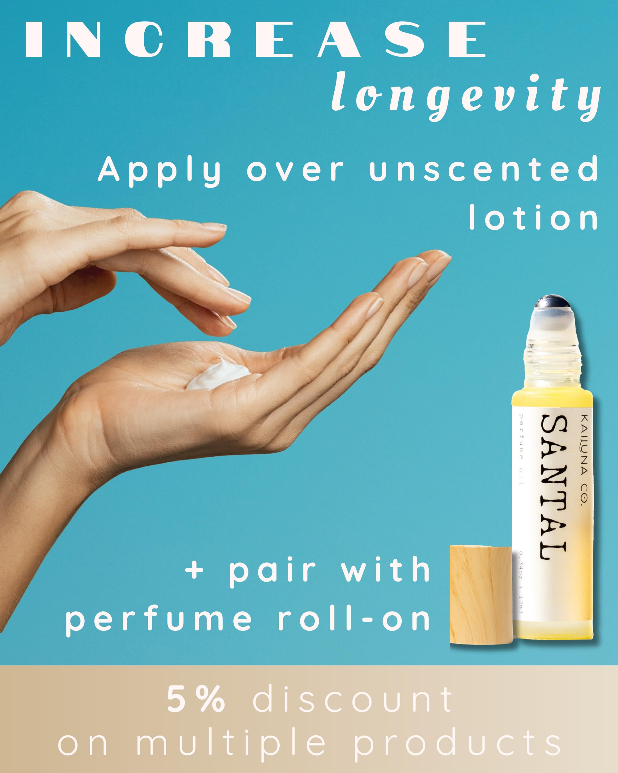 Kailuna Co. Santal Unisex Hair & Body Mist – Alcohol-Free, Handmade in California