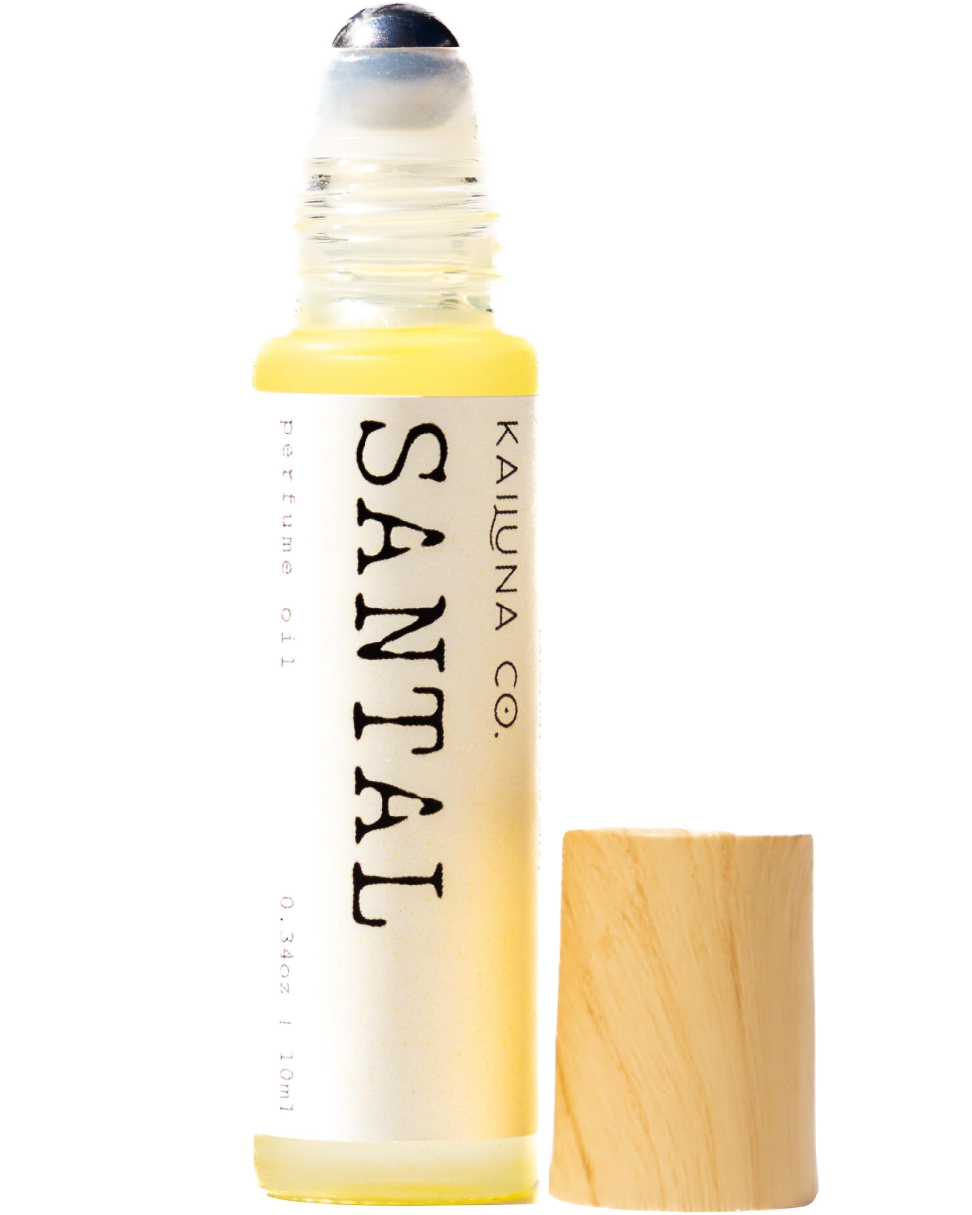 Kailuna Co. Santal Unisex Perfume Roll-On | Alcohol-Free, Jojoba Oil, Made in California