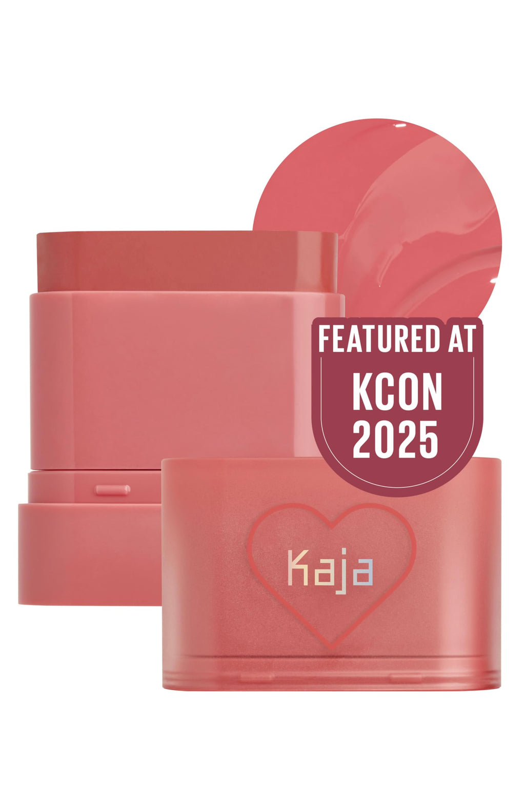 KAJA Cheek & Lip Dewy Bar 06 Grapefruit Gelato – Creamy Multistick with 45% Moisturizing Oil