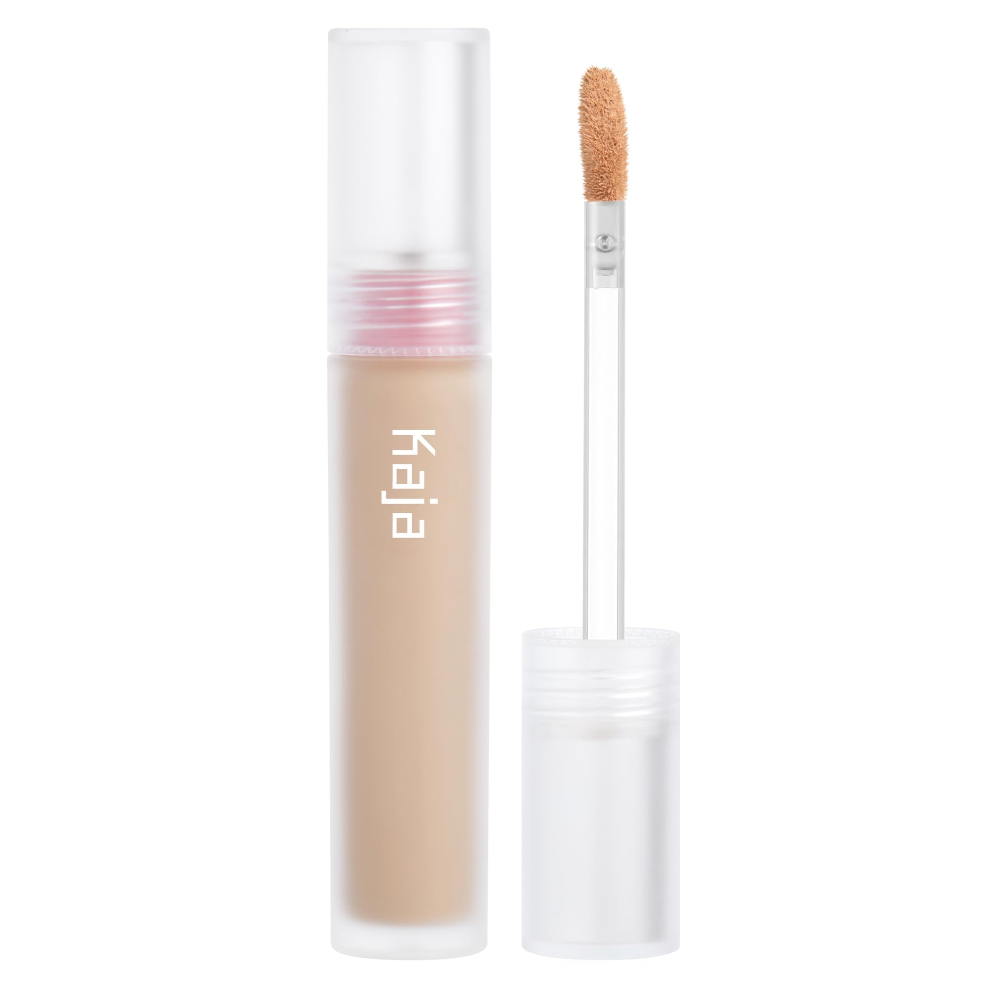 KAJA Don't Settle Liquid Concealer – Buildable, Lightweight Color-Correcting (06 Boba Tea, 0.21 oz)