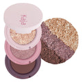 Kaja Eye Bento Bouncy Eyeshadow Trio – Mauve Bouquet (Mauve Berry) – Vegan & Cruelty-Free