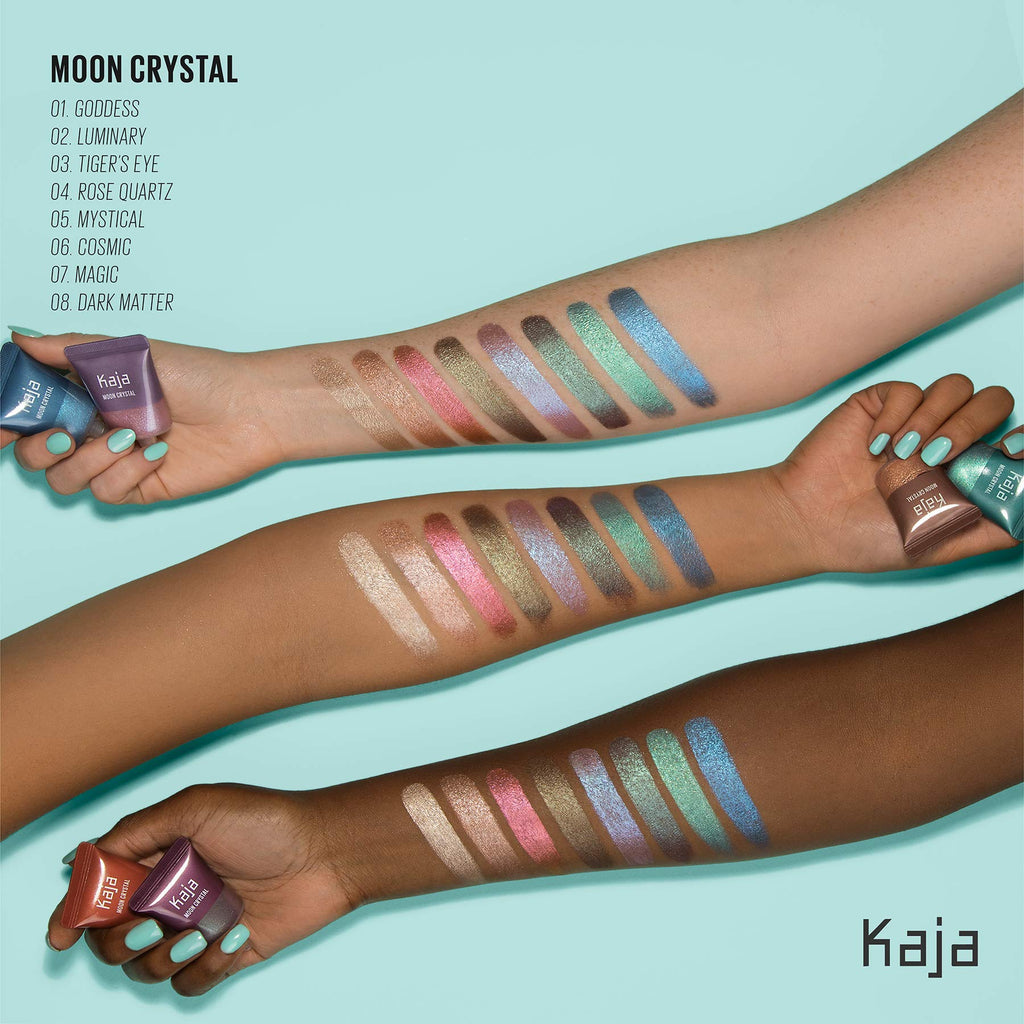 Kaja Moon Crystal Eyeshadow - Sparkling Champagne Pigment (Luminary 02, 0.29 oz)