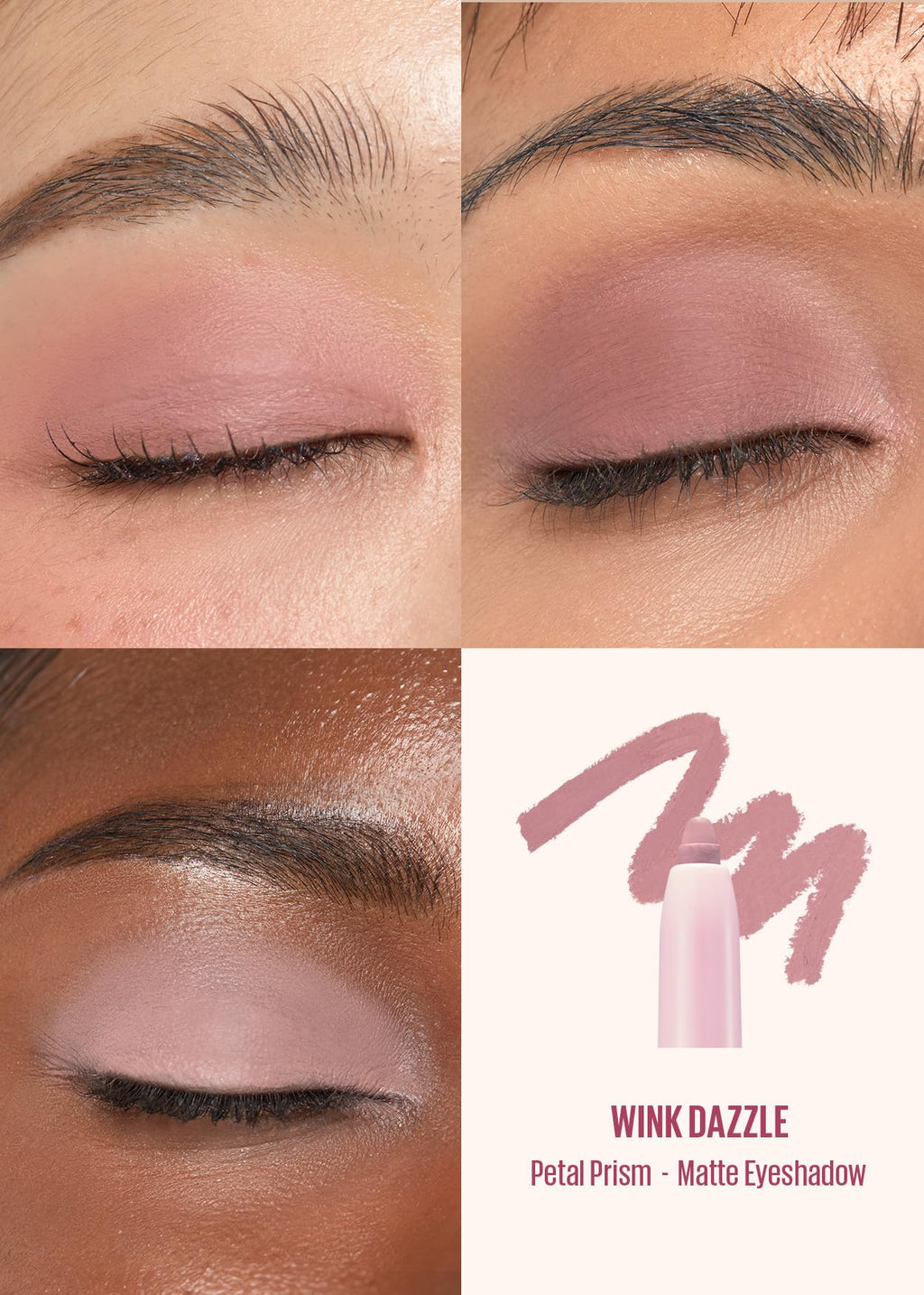 KAJA Eyeshadow Wink Dazzle 05 Petal Prism Matte – Creamy, Waterproof, Long-Lasting