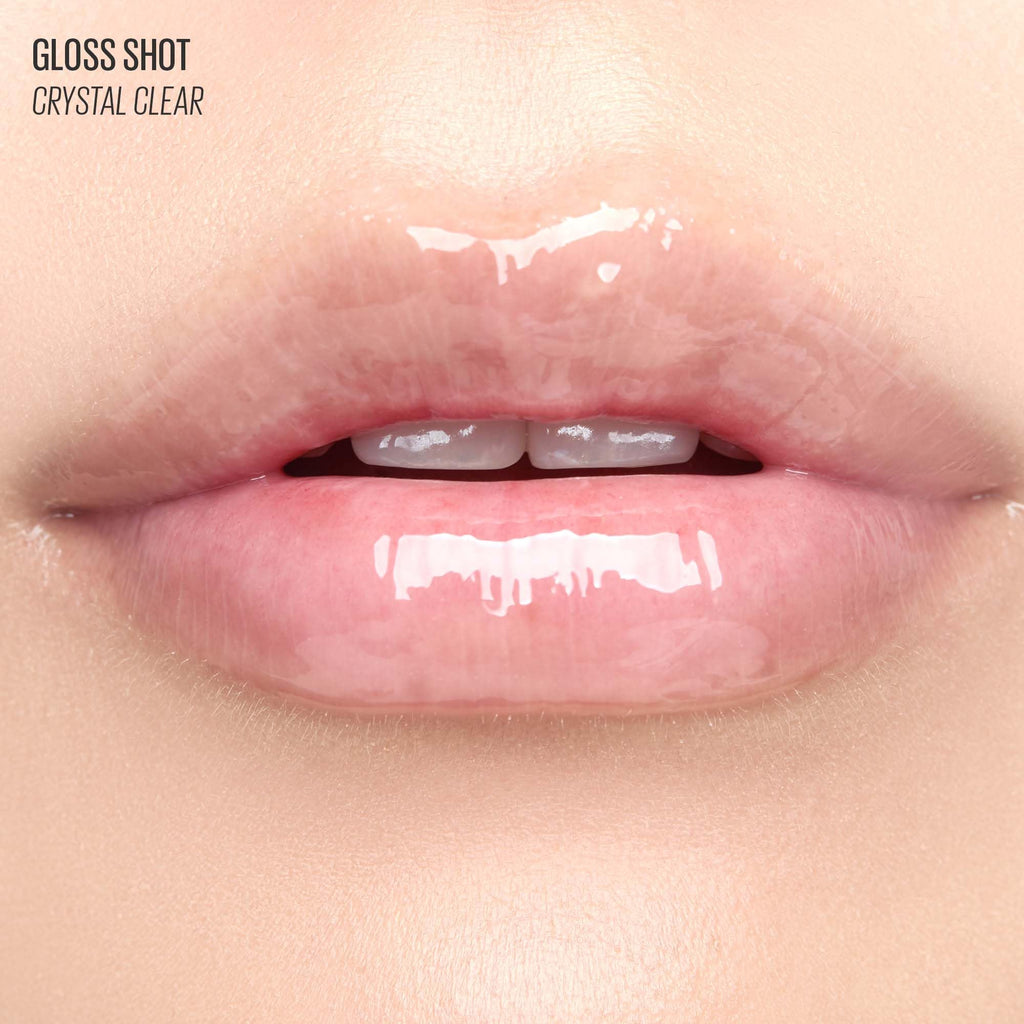 Kaja Gloss Shot 01 Crystal Clear Lip Balm – High Shine, Hydrating