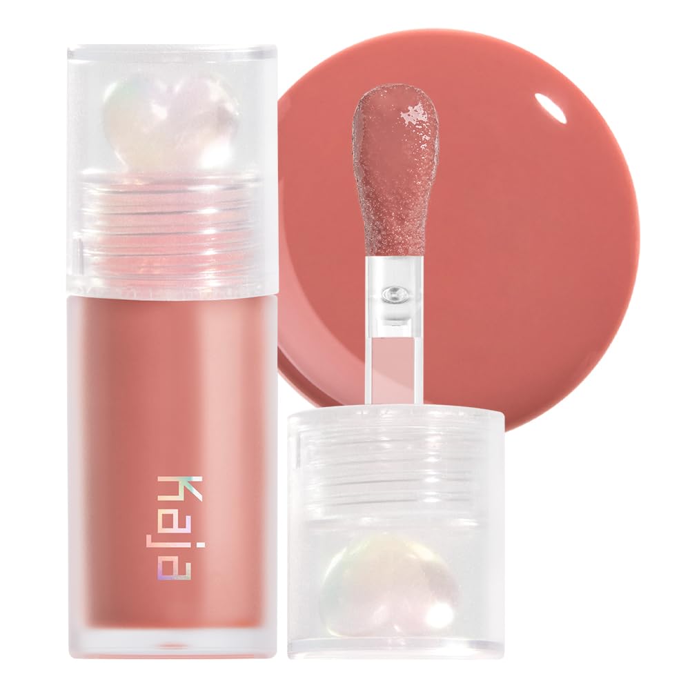 Kaja Juicy Glass Lip Oil 07 Fig Smoothie – Hydrating, Lightweight Glass Shine