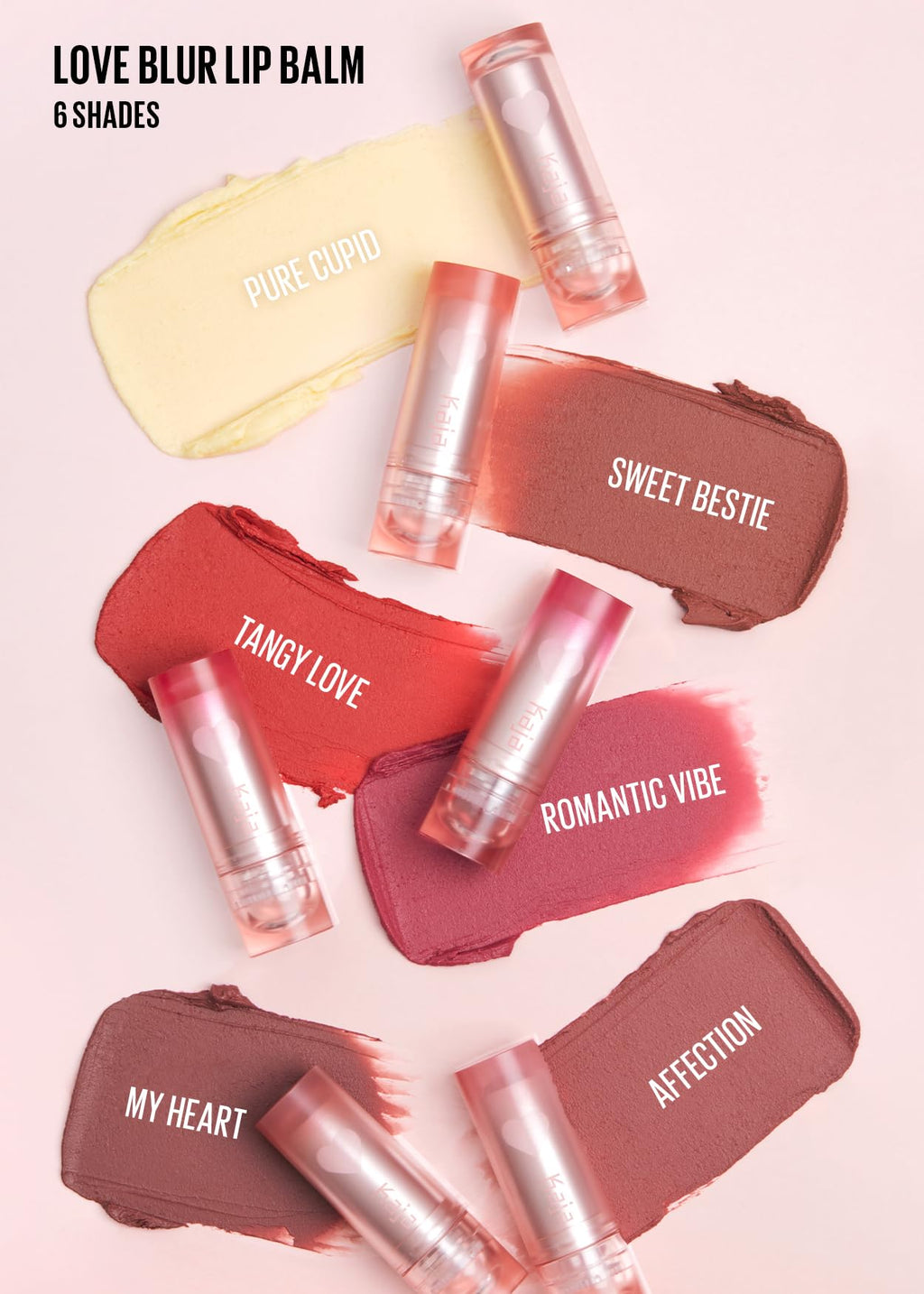 KAJA Love Blur Lip Balm - Affection | Semi-Matte Daily Lip Color & Hydration