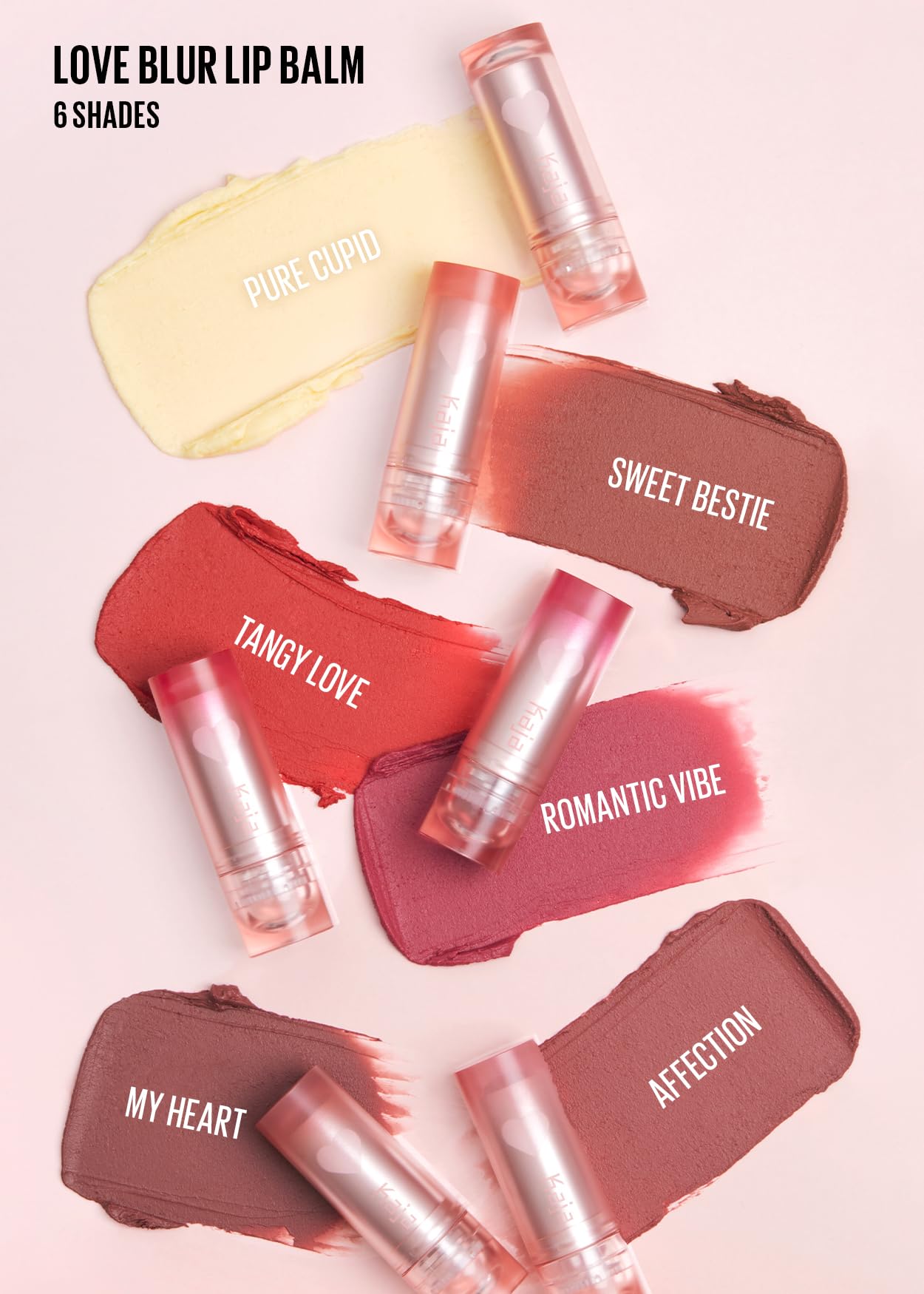 KAJA Love Blur Lip Balm - Affection | Semi-Matte Daily Lip Color & Hydration
