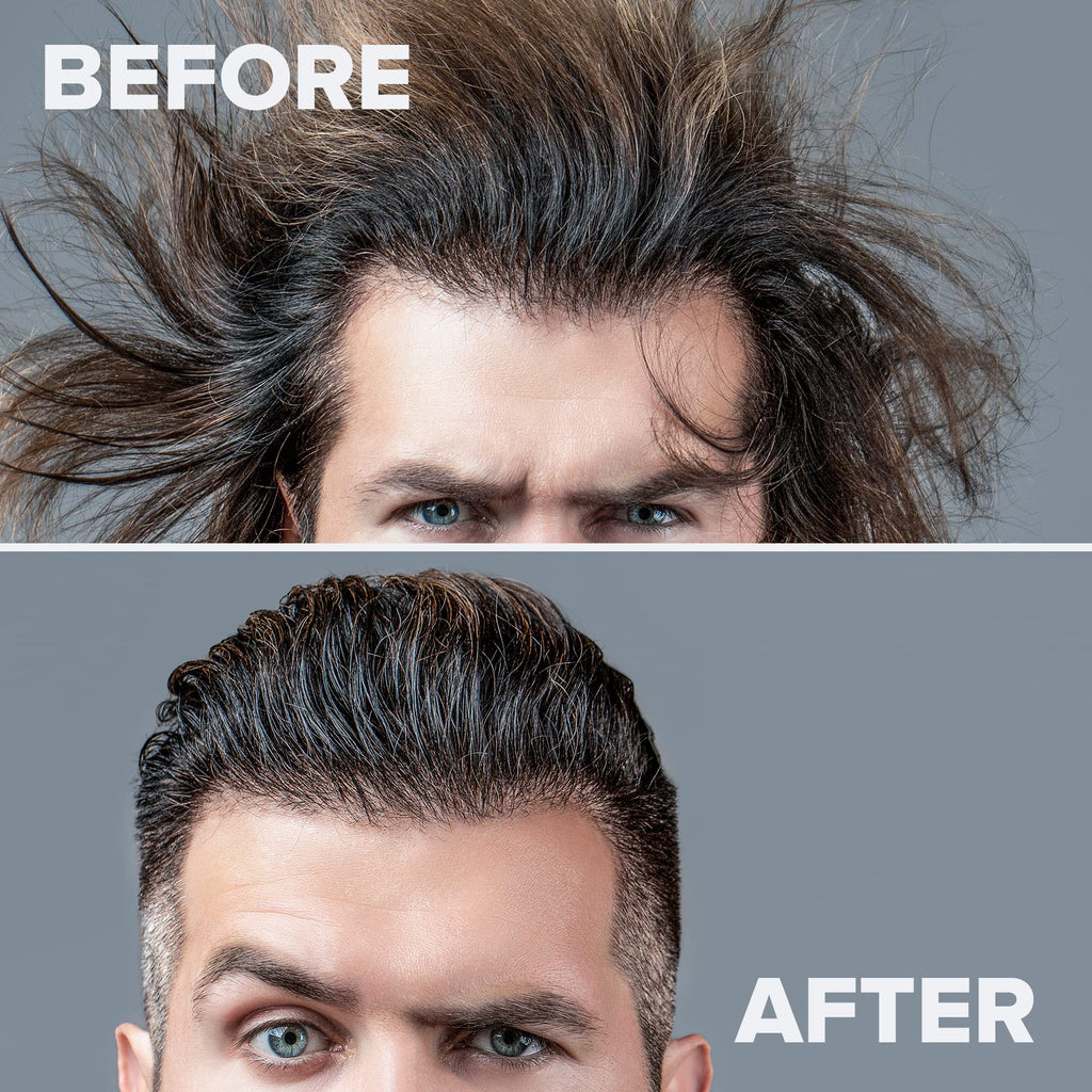 KALIVE 2 STYLE Men's Hair Styling Gel – Strong Hold, Light Shine, 16 oz