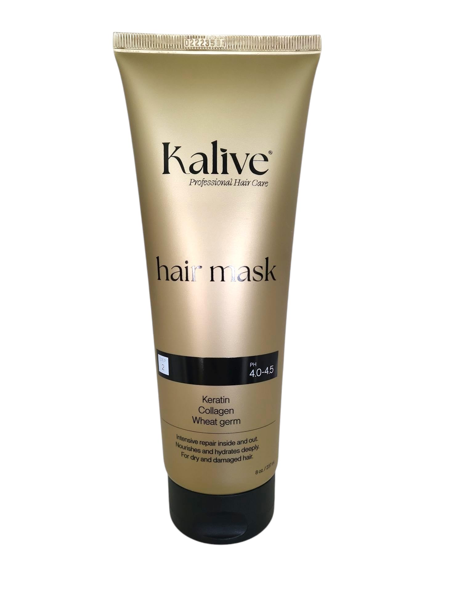 KALIVE Hair Mask – Deep Hydration & Repair (8 oz) with Keratin, Collagen & Wheat Germ
