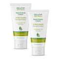 Kalliston Organic Avocado Olive Oil Lotion Duo – Hand & Body Cream from Crete, Greece (2 x 5.07 oz)