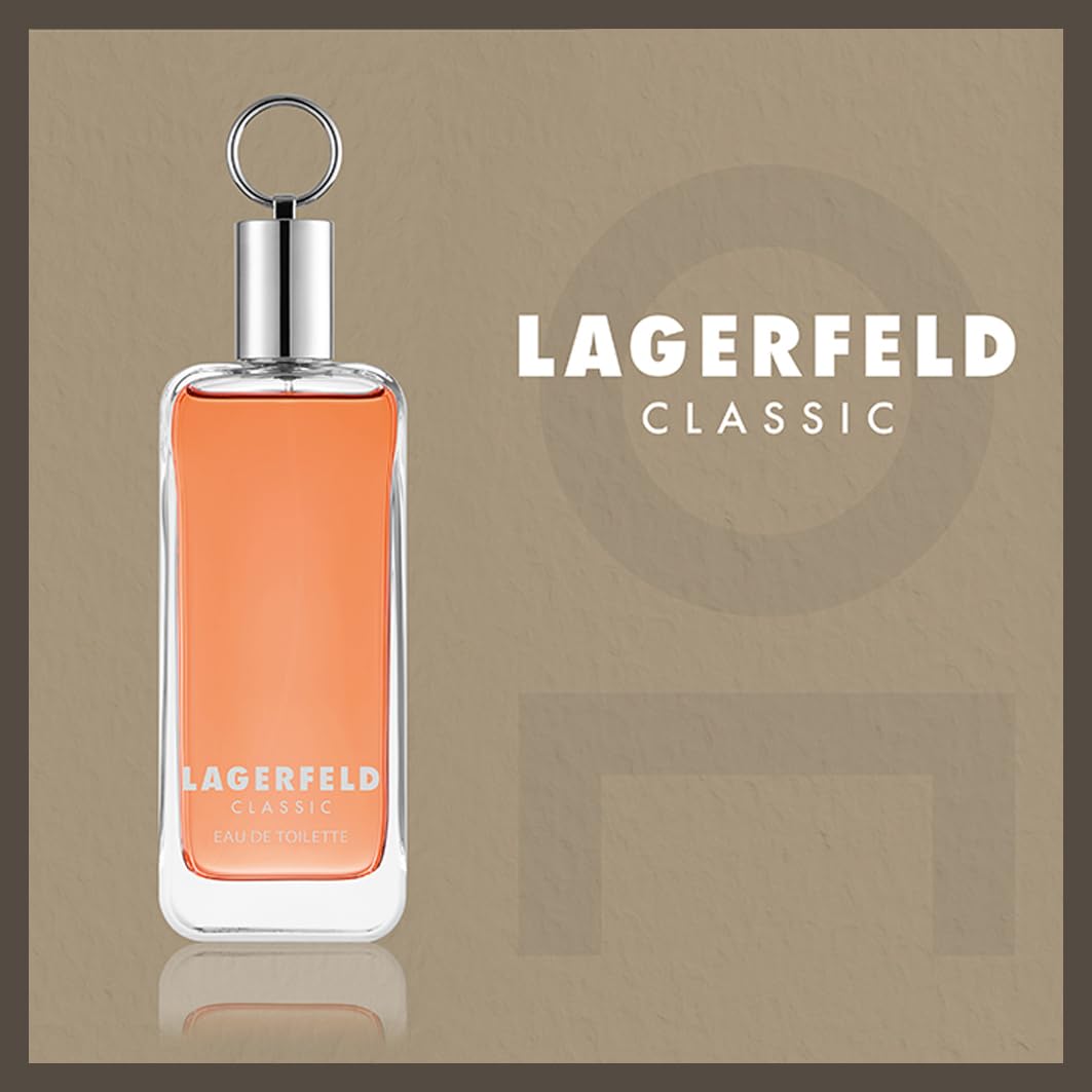 Lagerfeld by Karl Lagerfeld for Men – 3.3 oz Eau de Toilette Spray