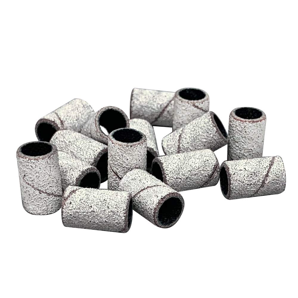Karlash Zebra Medium Grit Nail Sanding Bands – 2 Pack with Free Mandrels