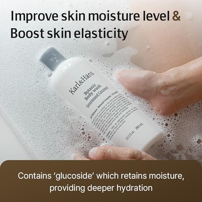 Karl&Häns Botanic Double Mint Vegan Body Wash — Organic & Moisturizing