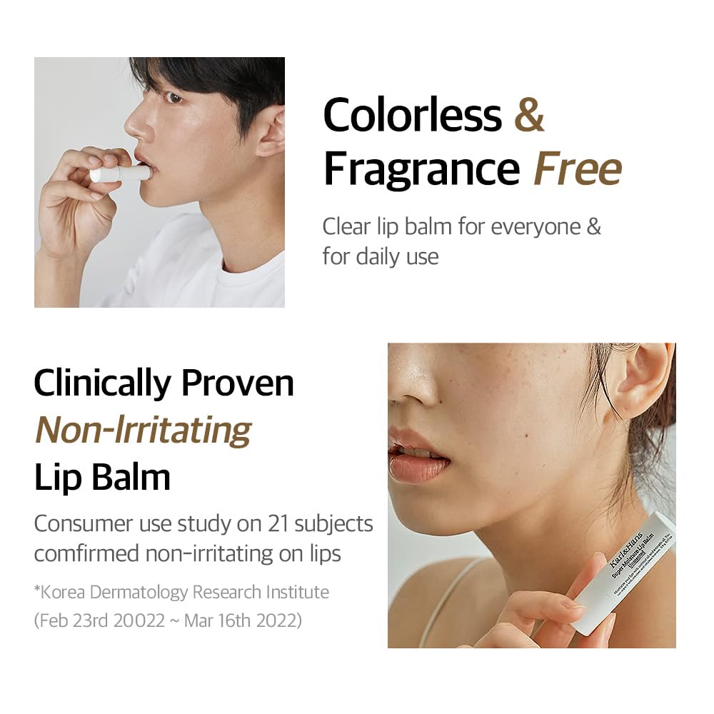 Karl&Häns Super Moisturizing Lip Balm – Unscented with Coconut & Avocado Oil