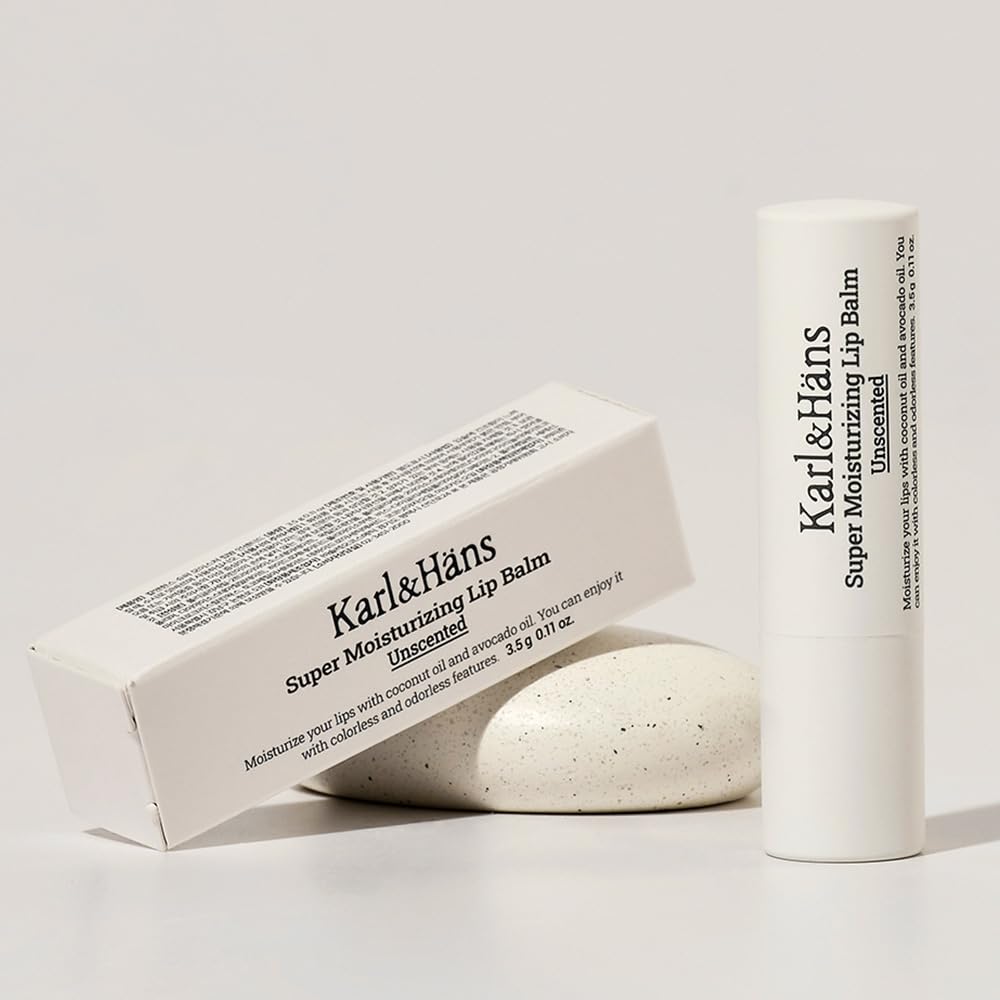 Karl&Häns Super Moisturizing Lip Balm – Unscented with Coconut & Avocado Oil