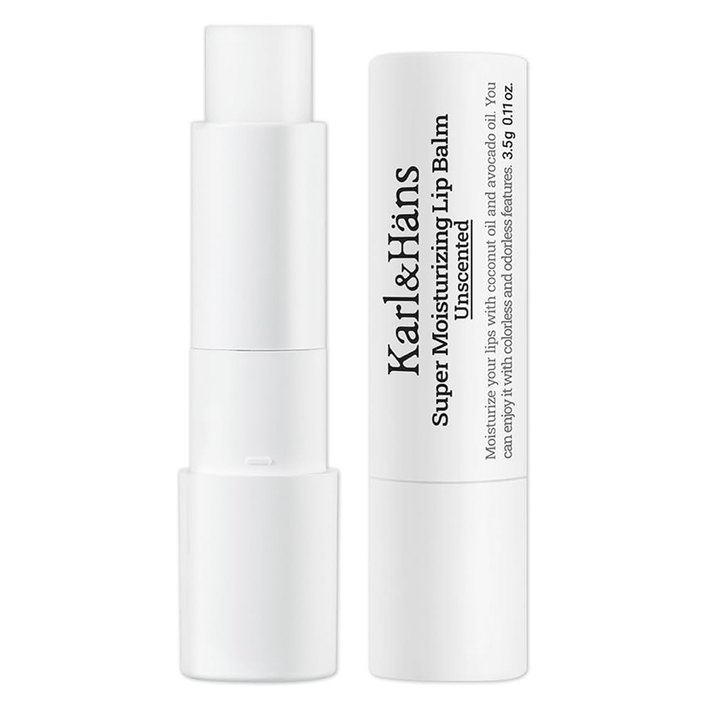 Karl&Häns Super Moisturizing Lip Balm – Unscented with Coconut & Avocado Oil