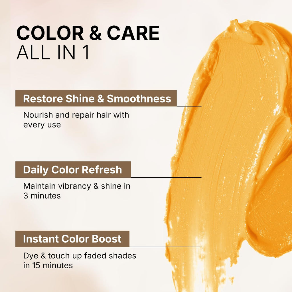 Karseell Hair Color Depositing Conditioner – Brown Tone Refresh for Color-Treated & Highlighted Hair | 500mL