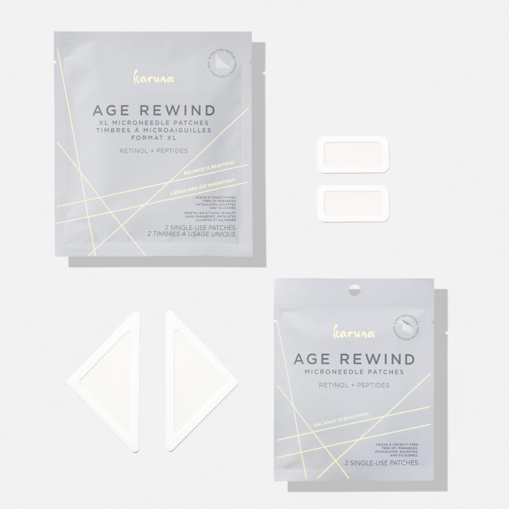 Karuna Age Rewind XL + Standard Duo Pack — 8 Single-Use Patches