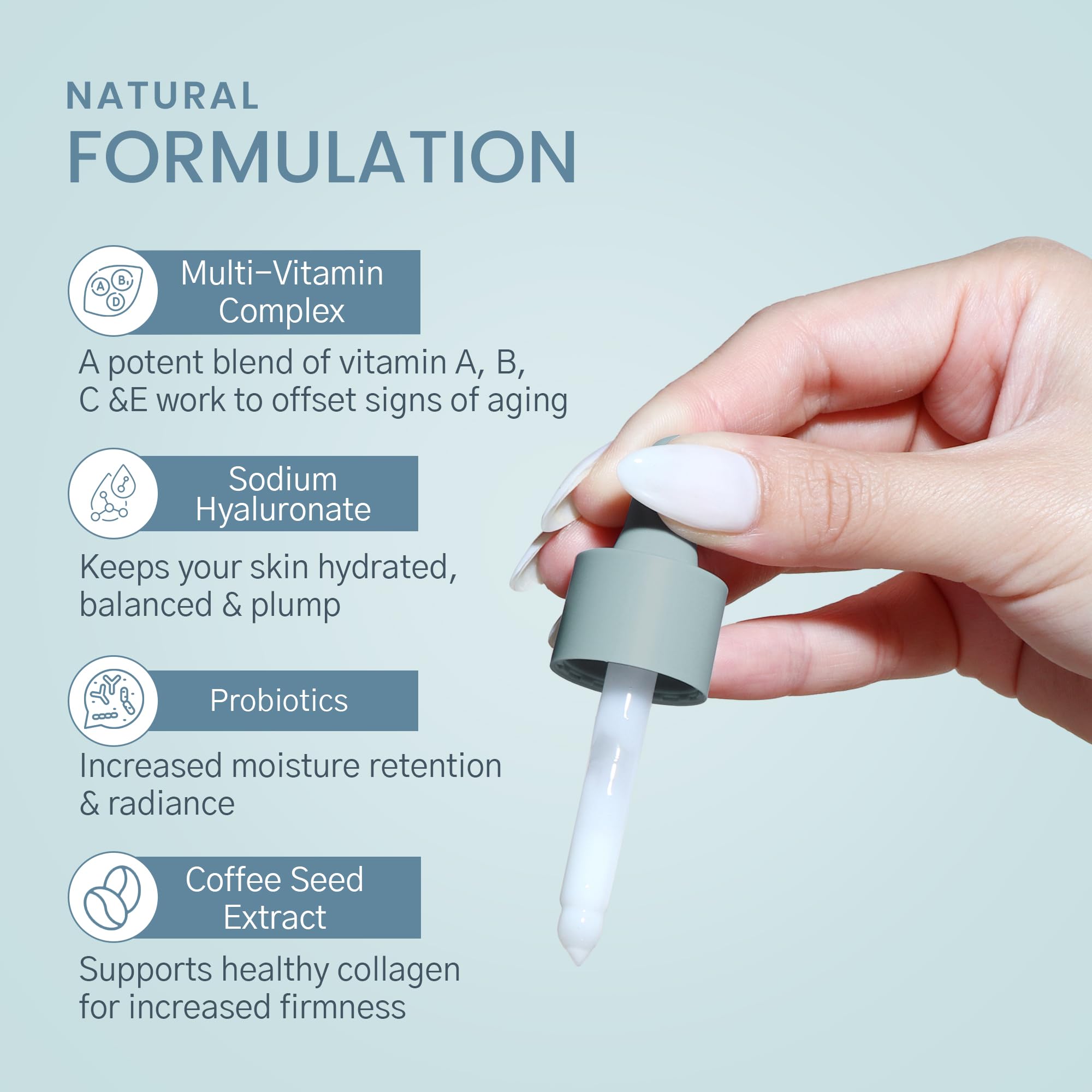 Karuna Skin Multi-Vitamin Day & Night Serum – Vitamins A, B3, B5, B6, C & E, Niacinamide, 30 ml