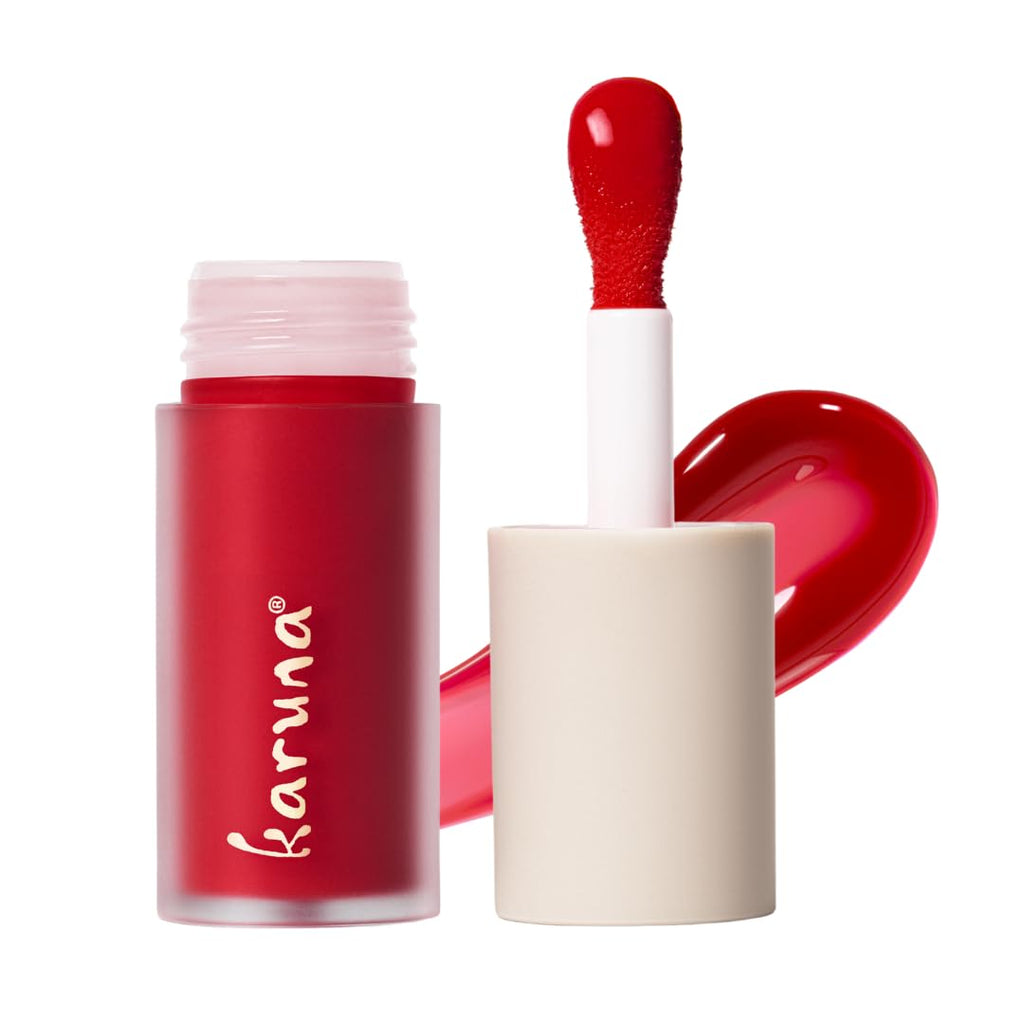 Karuna Skin Tinted Lip Oil Embrace — Hydrating Vegan Lip Tint with Peptides