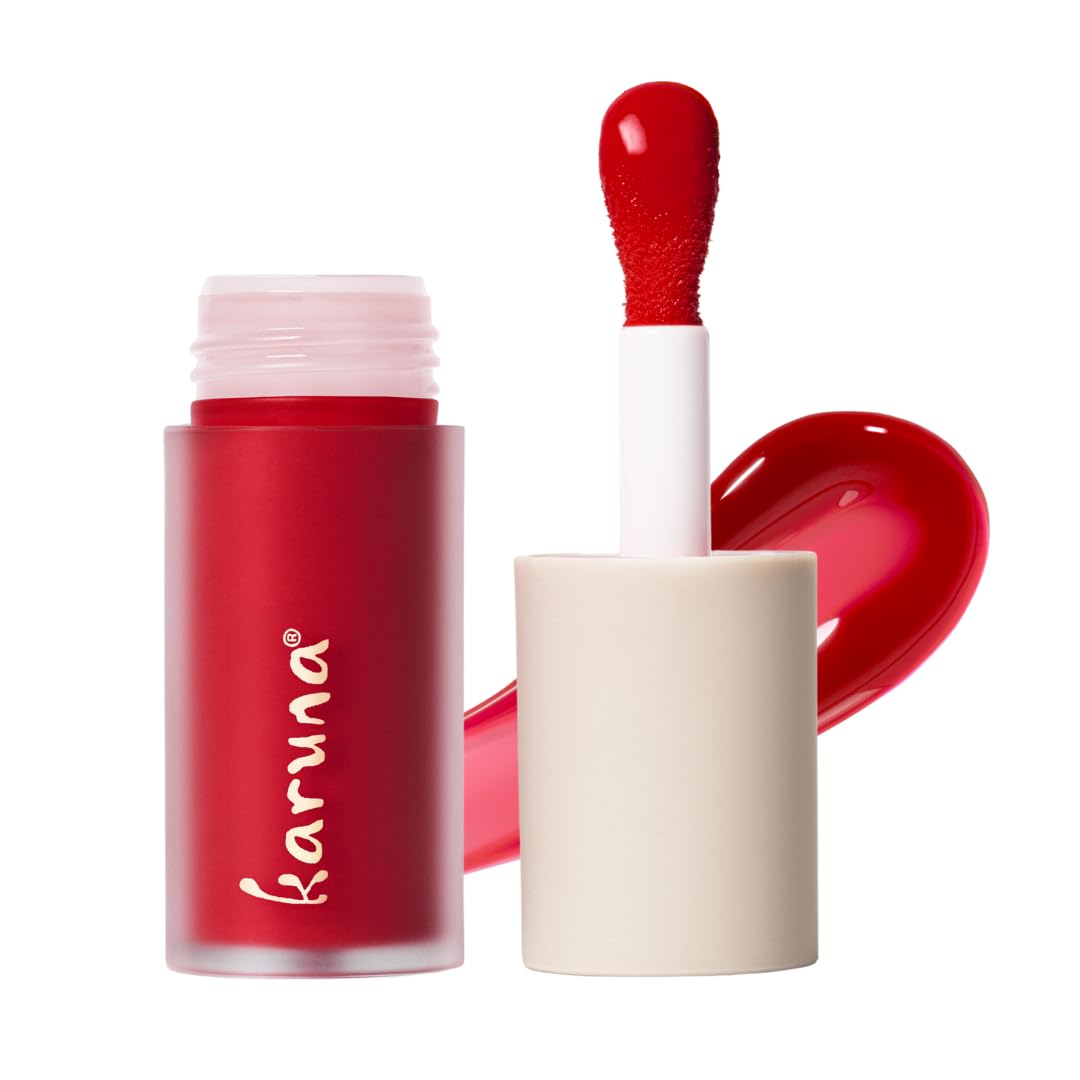 Karuna Skin Tinted Lip Oil Embrace — Hydrating Vegan Lip Tint with Peptides