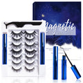 KATGE Magnetic Eyelashes & Eyeliner Kit — 3D Natural Look, No Glue, Reusable (7 Pairs)