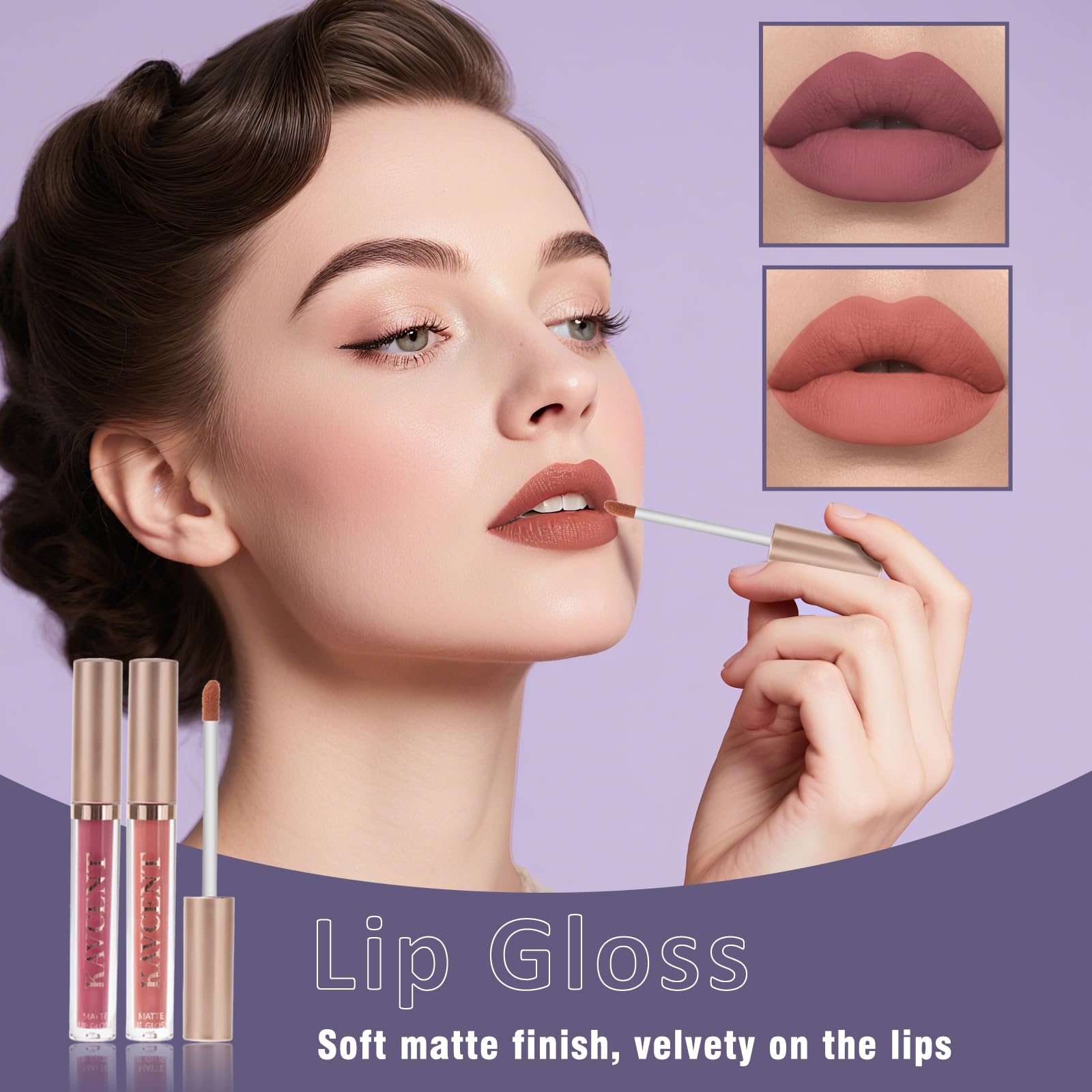 KAVCENT All-In-One Makeup Kit for Teens & Women | Complete Gift Set