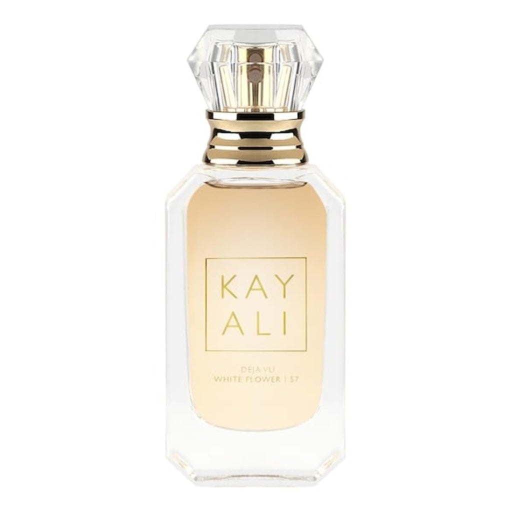 Kayali Huda Beauty Deja Vu White Flower 57 EDP 0.3 oz | Warm Florals with Jasmine, Gardenia & Vanilla