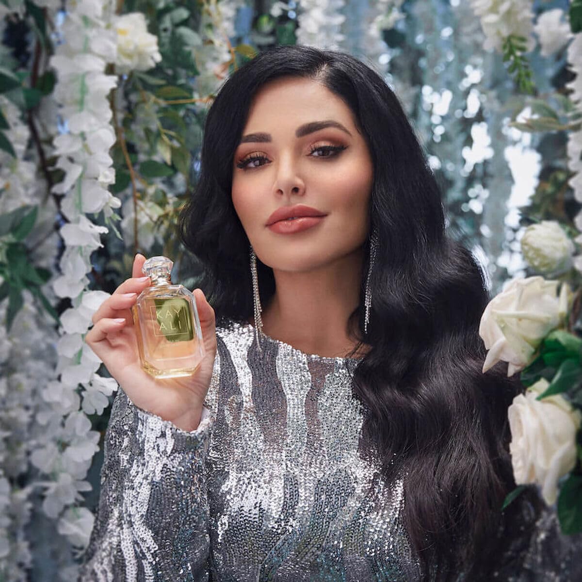 Kayali Huda Beauty Deja Vu White Flower 57 EDP 0.3 oz | Warm Florals with Jasmine, Gardenia & Vanilla