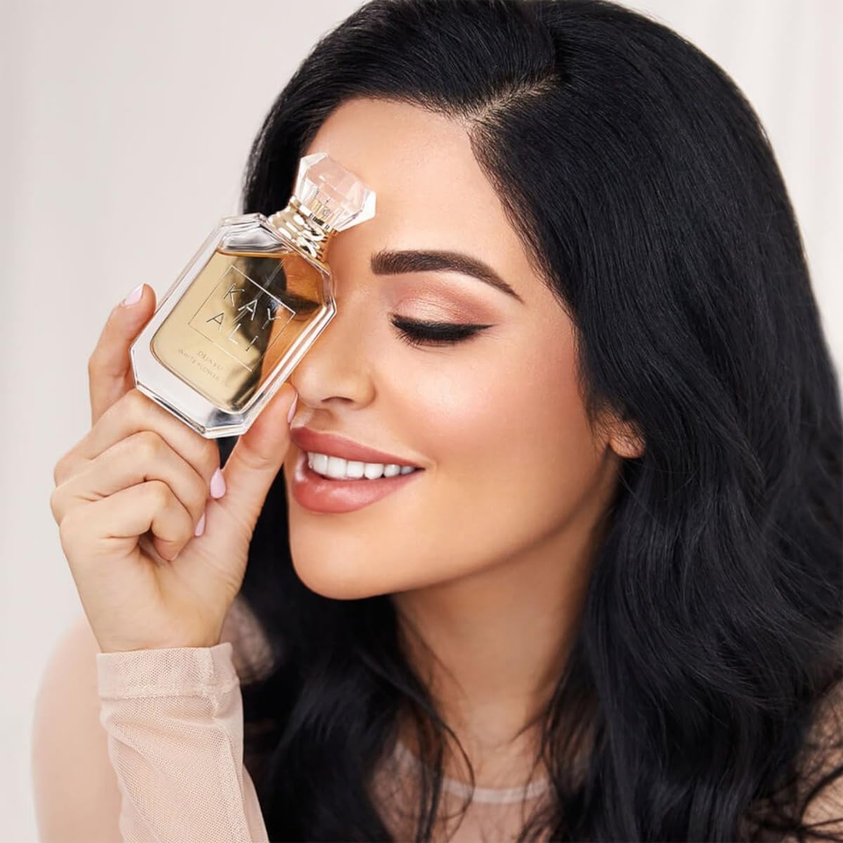 Kayali Huda Beauty Deja Vu White Flower 57 EDP 0.3 oz | Warm Florals with Jasmine, Gardenia & Vanilla