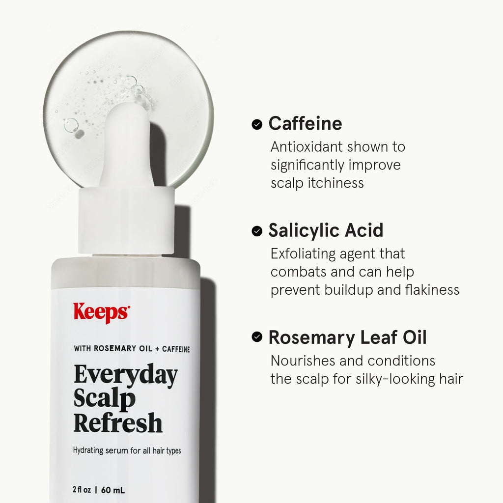 Keeps Everyday Scalp Serum – Nourish, Exfoliate & Hydrate the Scalp