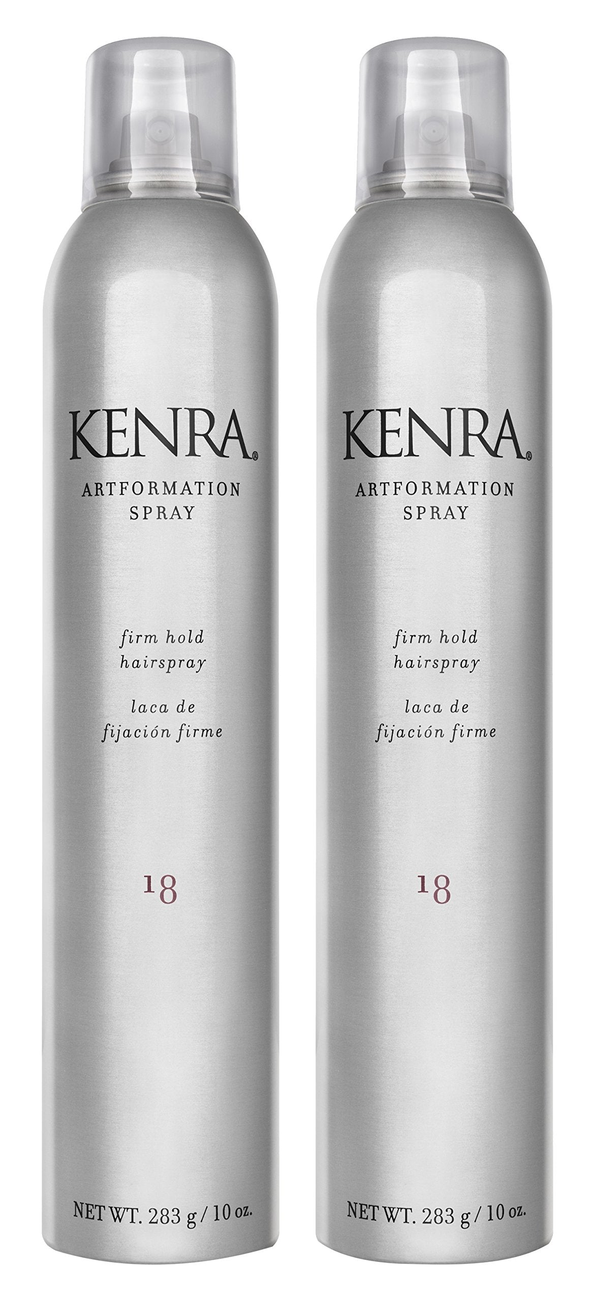 Kenra Artformation Spray 18 50% | Firm Hold Hairspray for All Hair Types | 2 x 10 oz Pack