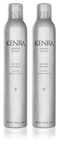 Kenra Design Spray 9 – Light Hold Hairspray (2 x 10 oz) for Frizz Control & Color Protection