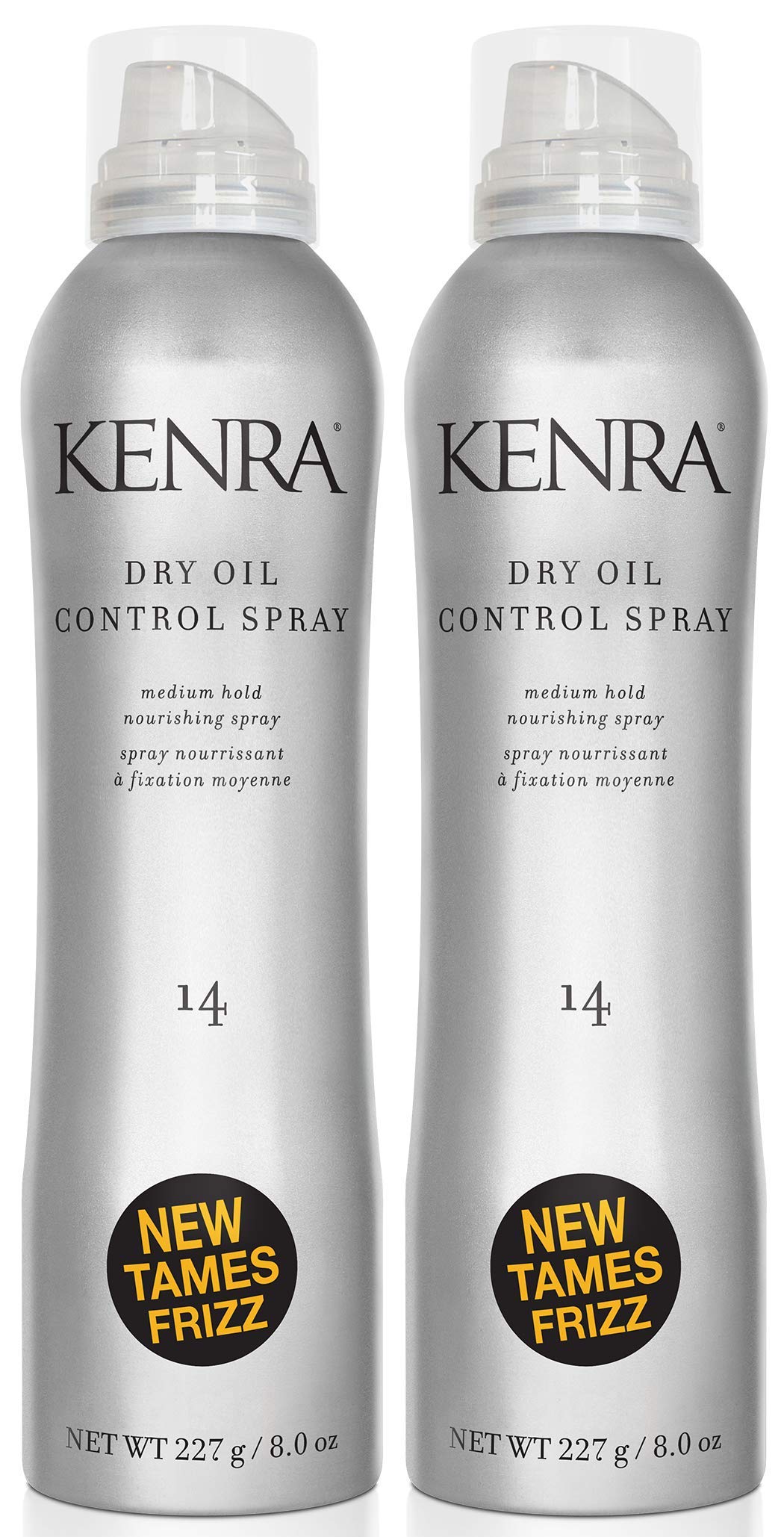 Kenra Dry Oil Control Spray 14 – Frizz Control Hairspray for All Hair Types | 2-Pack