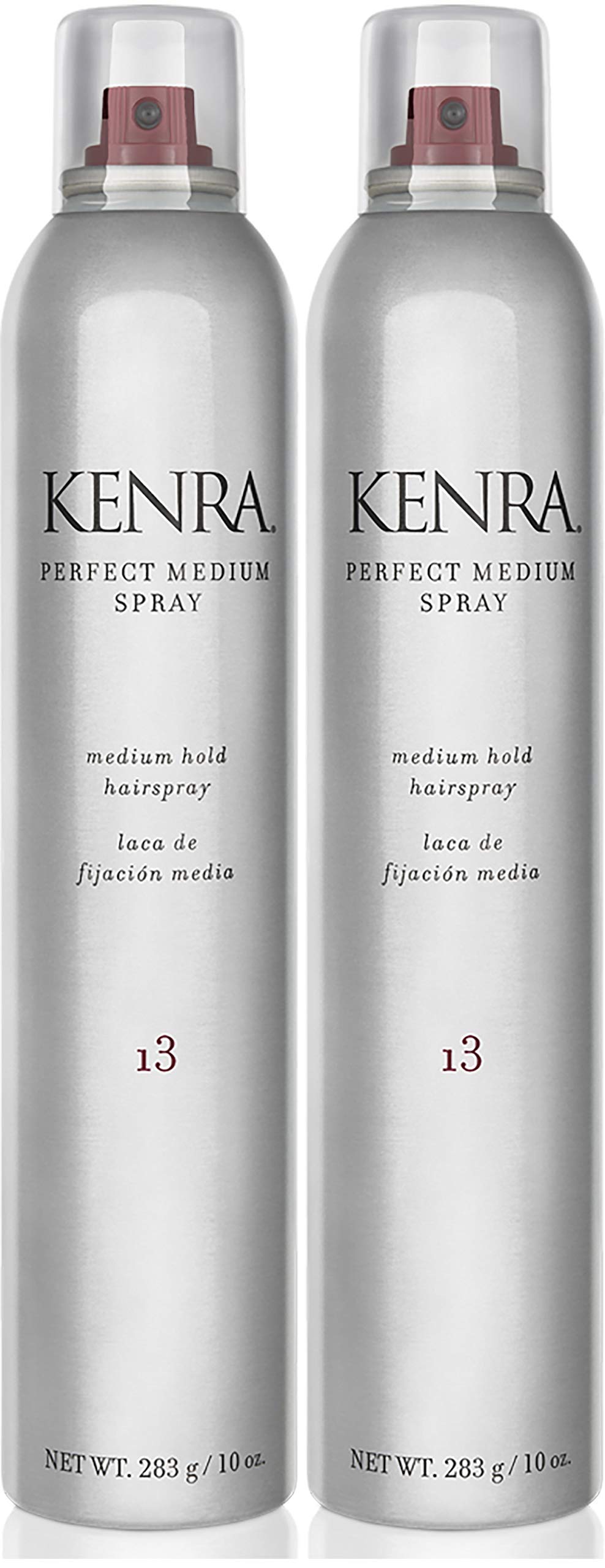 Kenra Professional Perfect Medium Spray 13 – Medium Hold, Fast-Drying, High Shine | 2 x 10 oz