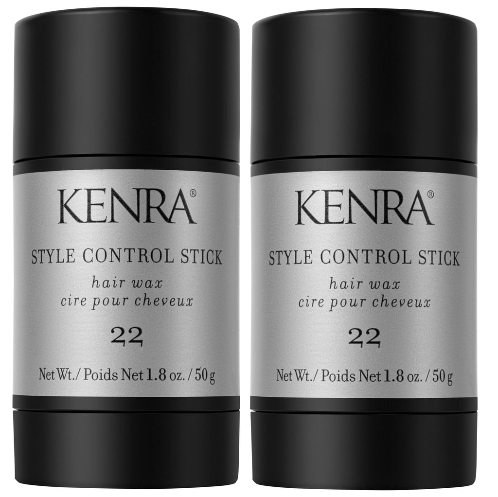 Kenra Style Control Stick 22 – Long-Lasting Hold, Frizz Control, Humidity Resistance | 1.8 oz (2-Pack)