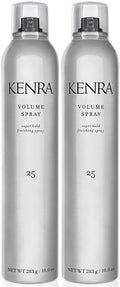 Kenra Professional Volume Spray 25 – 50% Super Hold Hairspray (2-Pack) | Flake-Free, Fast-Drying, Wind & Humidity Resistant