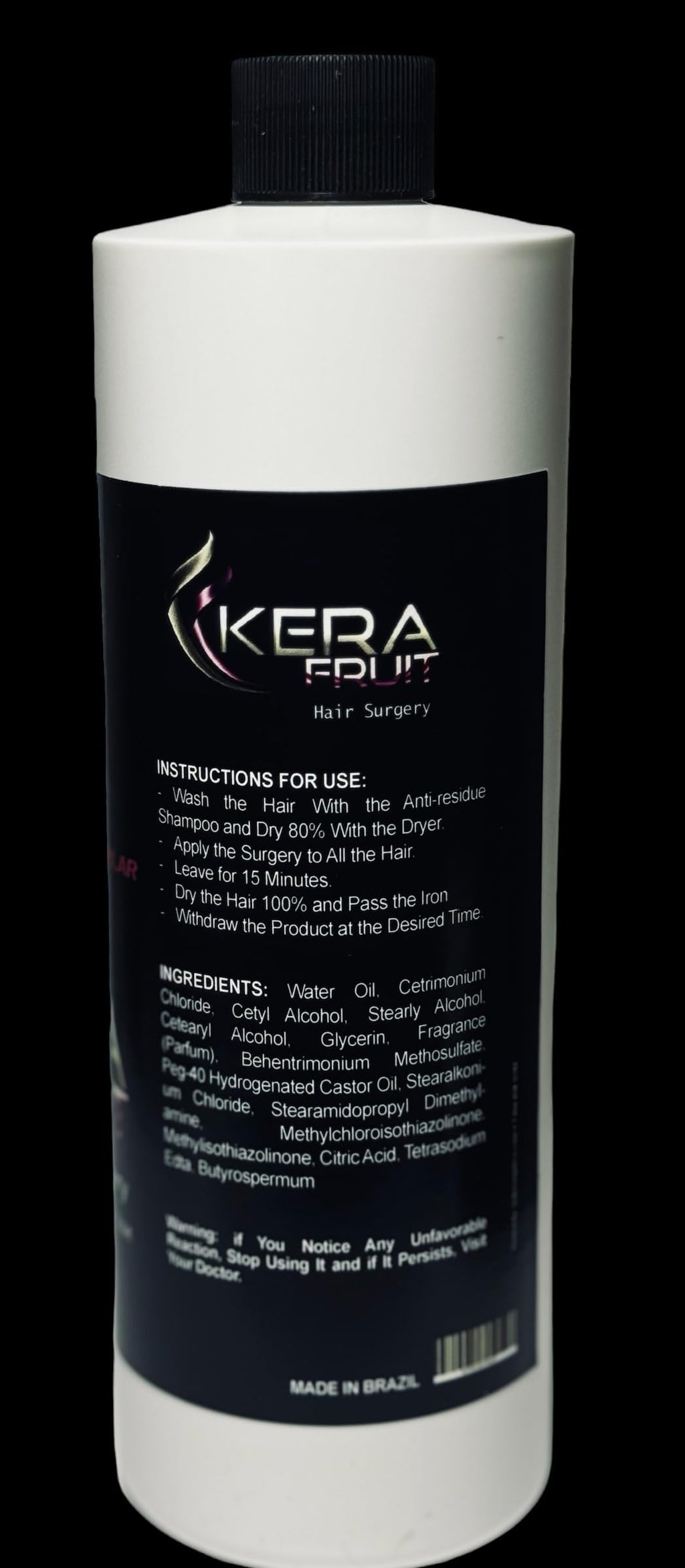 KERA FRUIT Formaldehyde-Free Keratin Treatment – 16oz Deep Hydration, Anti-Frizz & Hair Repair
