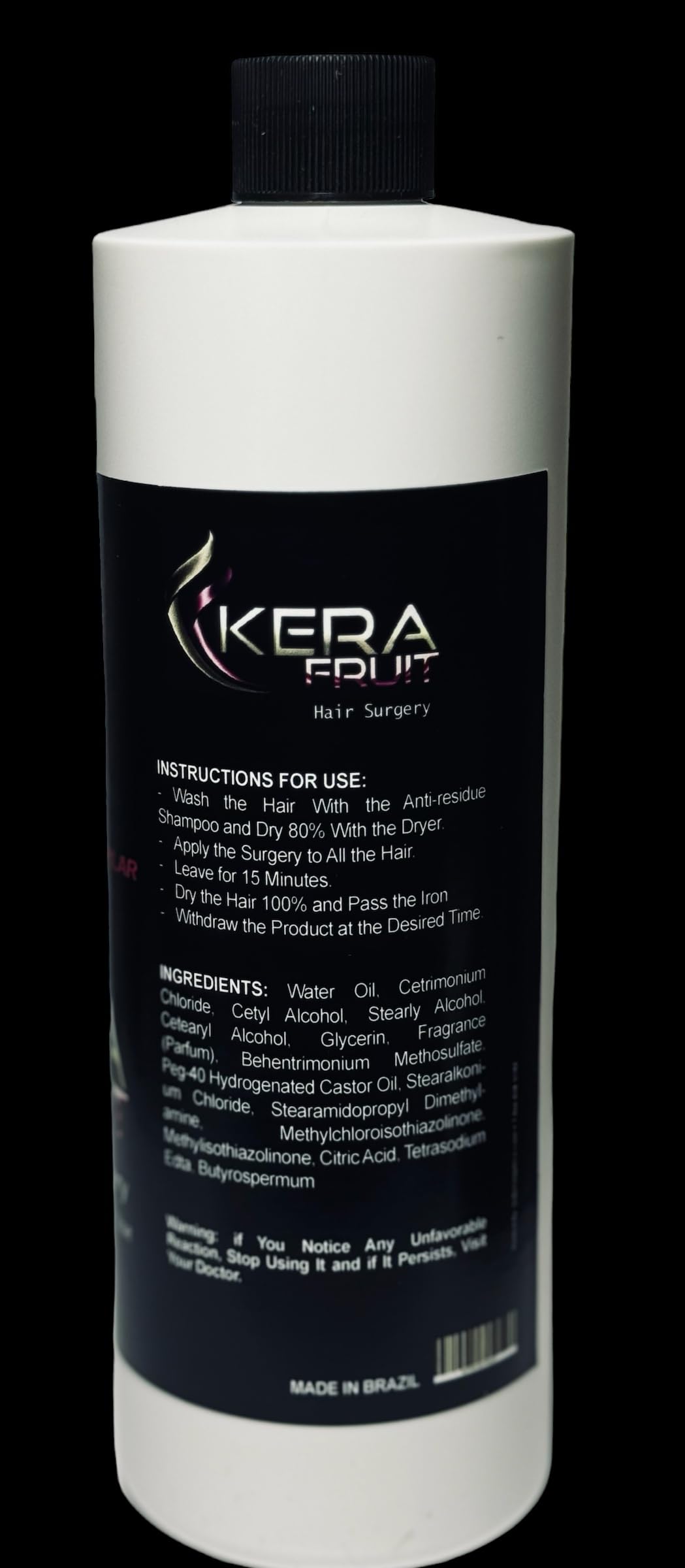 KERA FRUIT Formaldehyde-Free Keratin Treatment – 16oz Deep Hydration, Anti-Frizz & Hair Repair