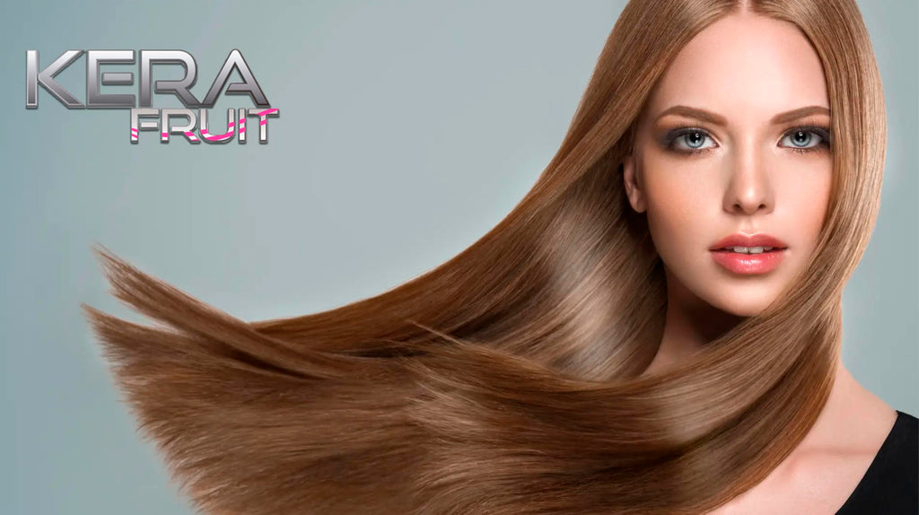 KERA FRUIT Formaldehyde-Free Keratin Treatment – 16oz Deep Hydration, Anti-Frizz & Hair Repair