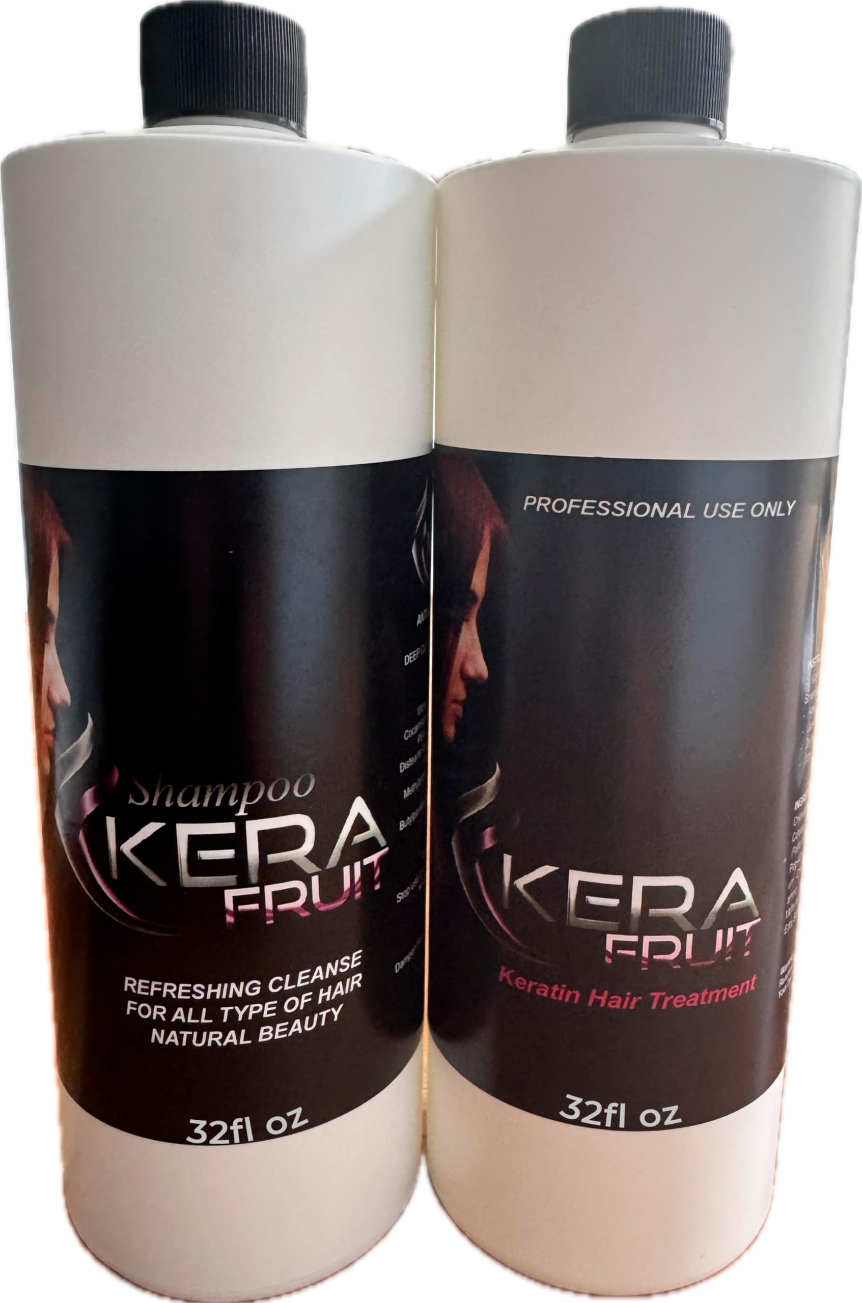 KERAFruit Chocolate Keratin 1L with Anti-Residue Shampoo — Hydration & Frizz Control