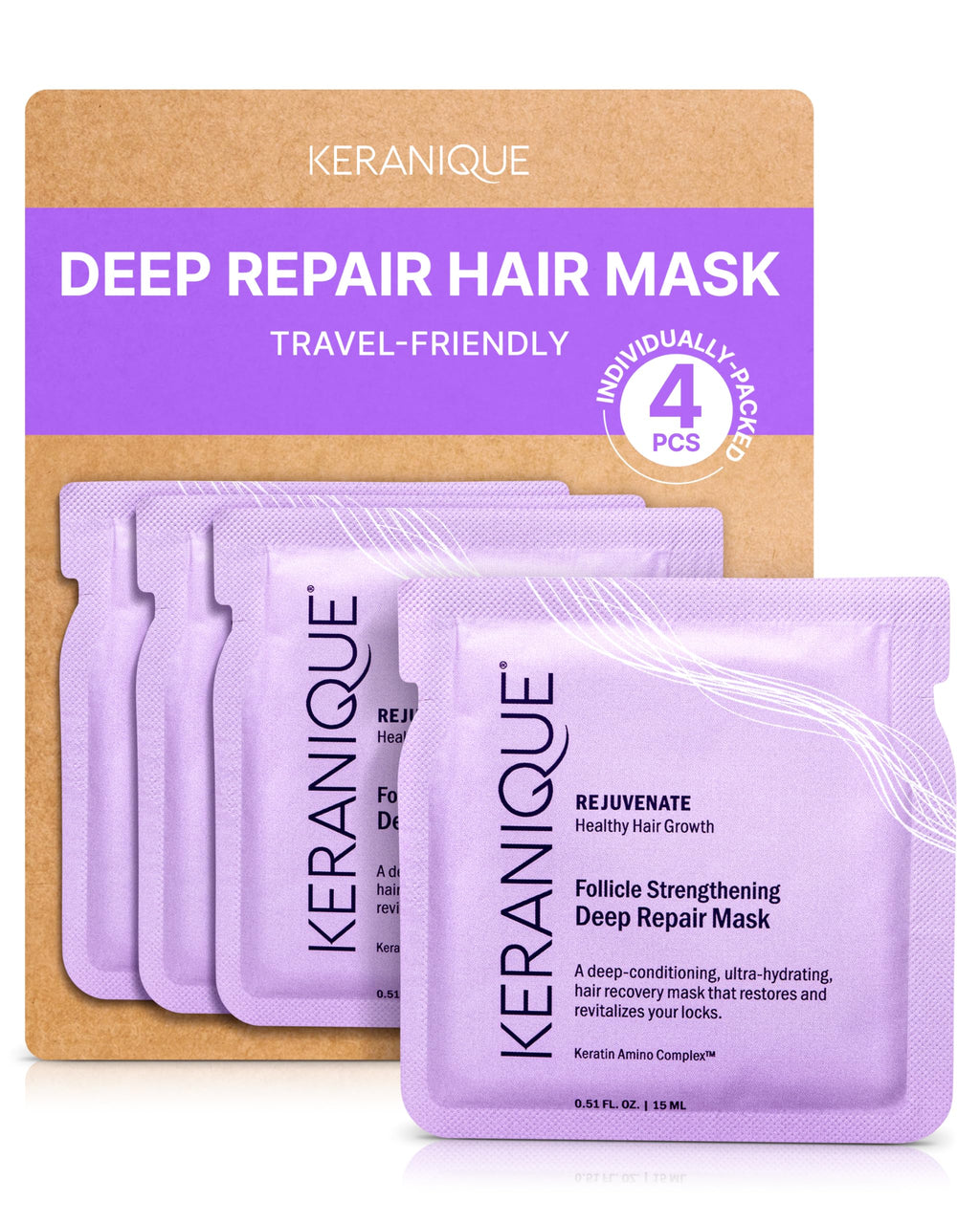 Keranique Hair Mask: Deep Repair & Hydration for Damaged Hair