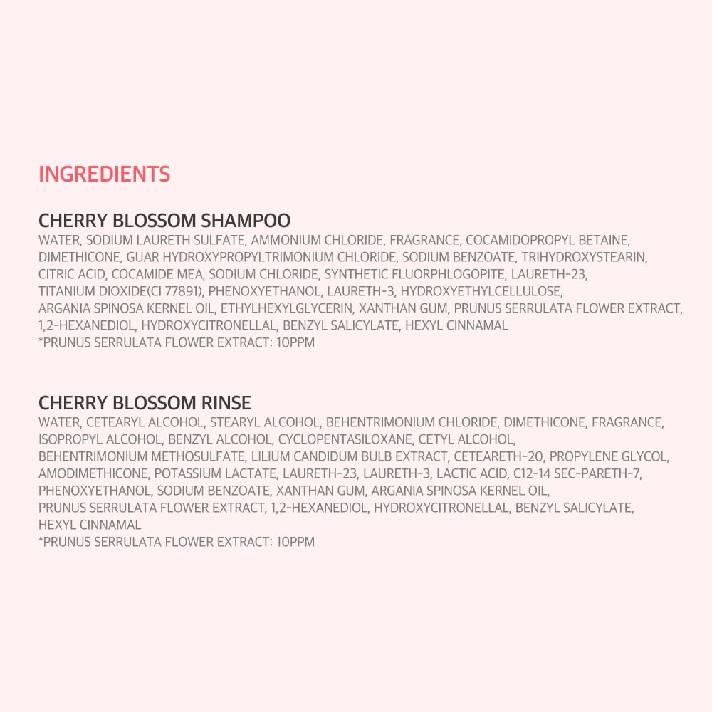 Kerasys CHERRY BLOSSOM Perfumed Conditioner 1L – Nourishing, Detangling & Fragrance