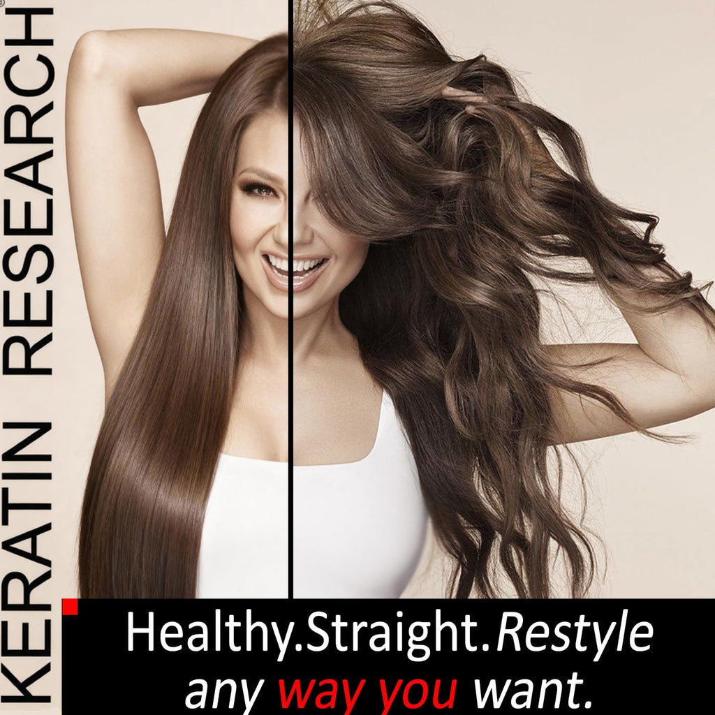 KERATIN RESEARCH Brazilian Keratin Treatment – Extra Strength, Formaldehyde- and Paraben-Free