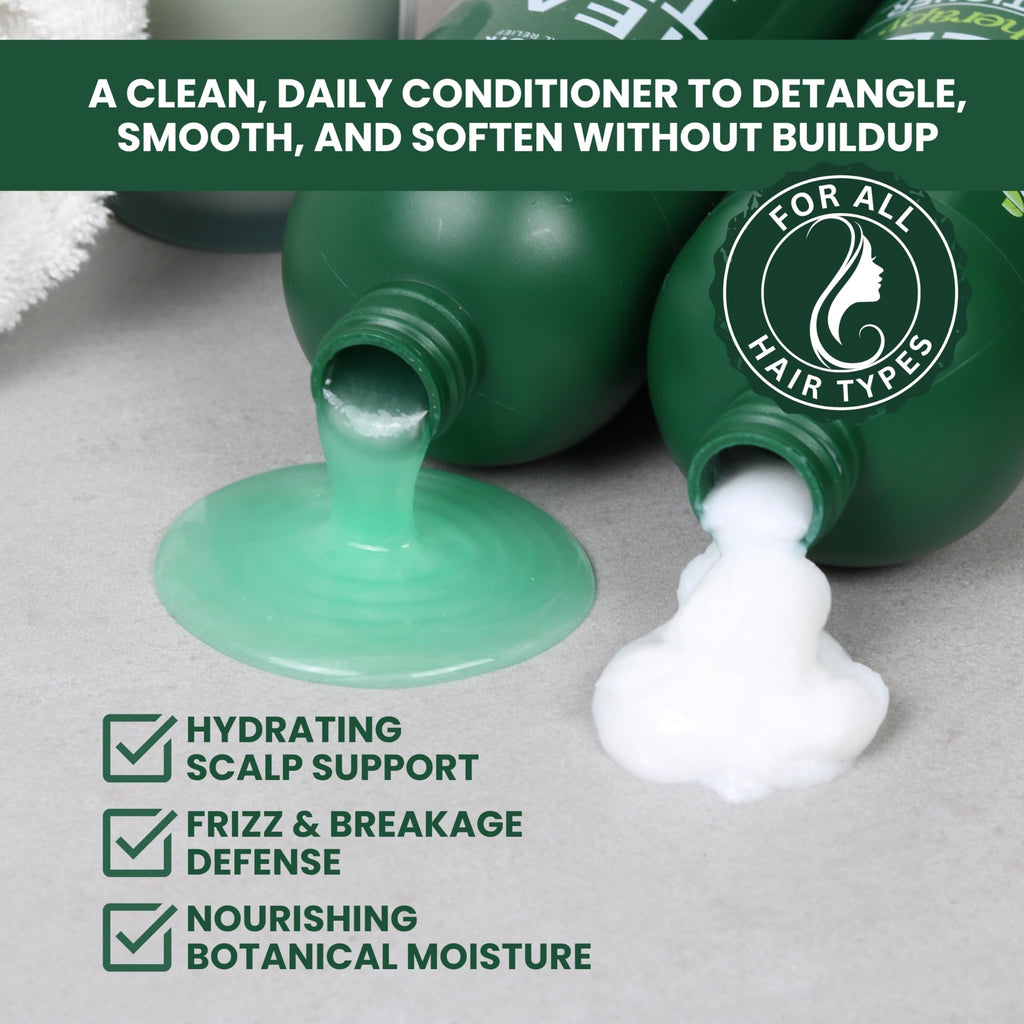 KESMEDIK Tea Tree Lavender Mint Conditioner | Hydrates, Detangles & Soothes Dry Scalp