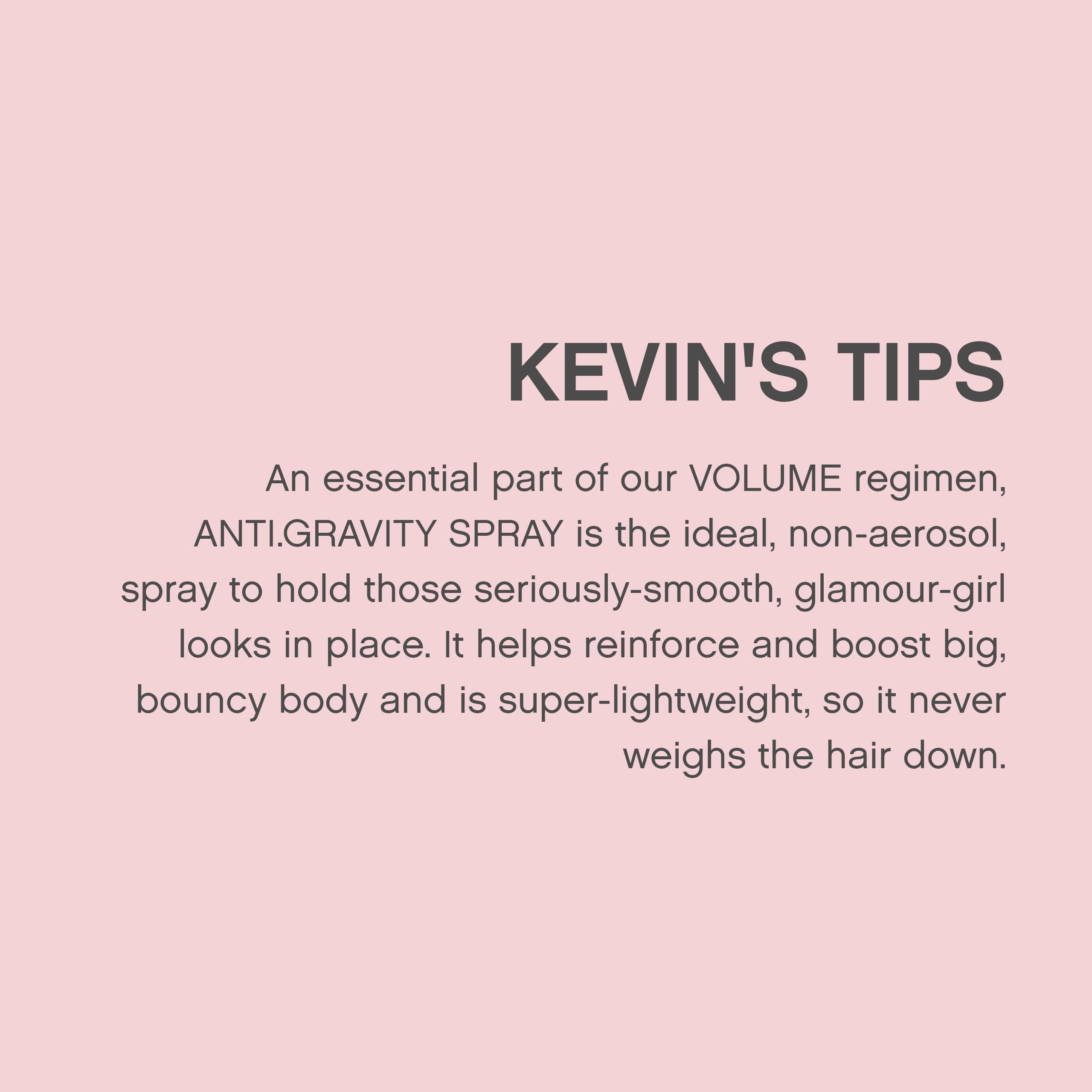 KEVIN.MURPHY ANTI.GRAVITY Volumising & Texturising Lotion – All Hair Types | Sulphate & Paraben Free | Pack of 2 (150 mL each)