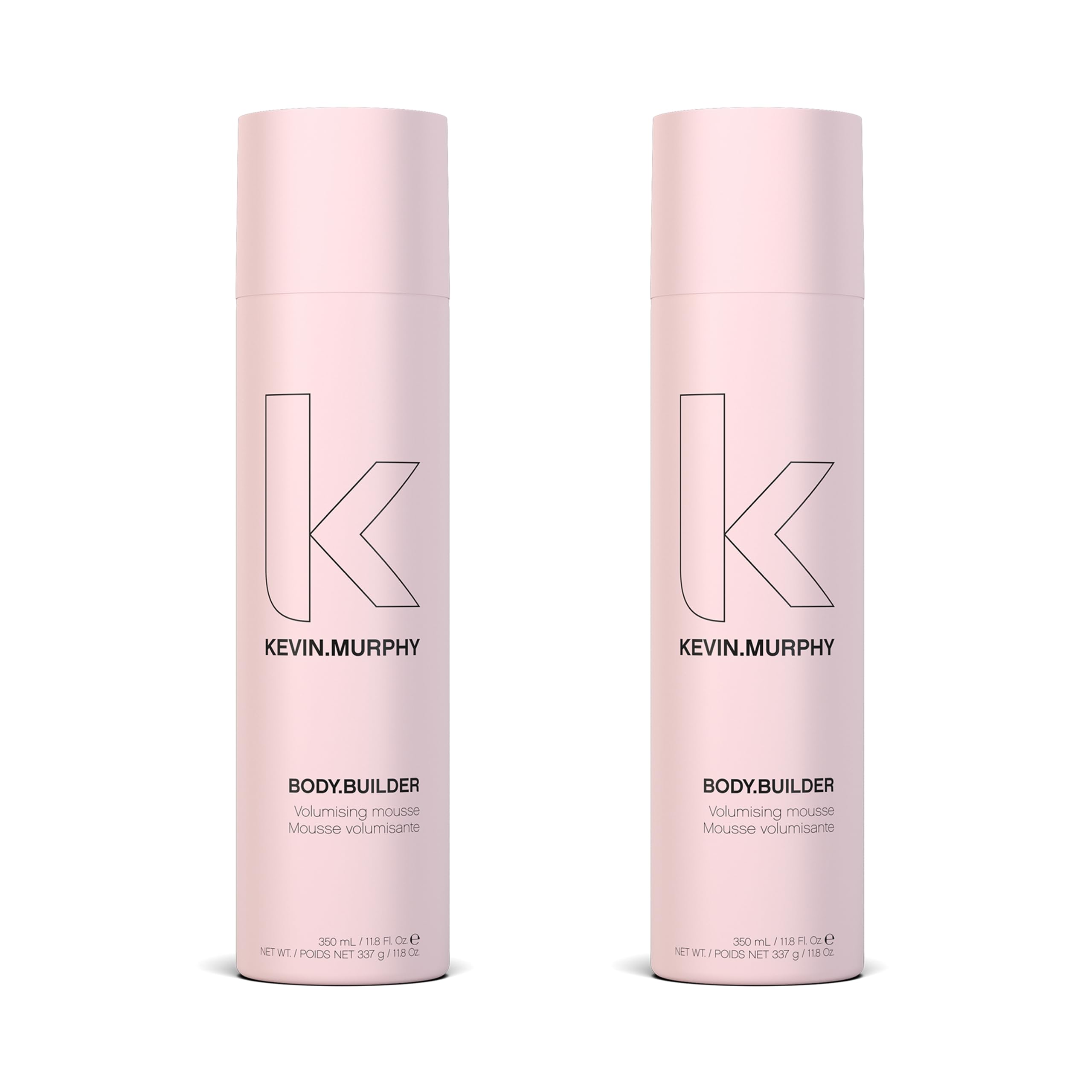 KEVIN.MURPHY BODY.BUILDER – Weightless Volumising Mousse for All Hair Types | Sulphate-Free, Tangerine Peel Oil | 350 ml x 2