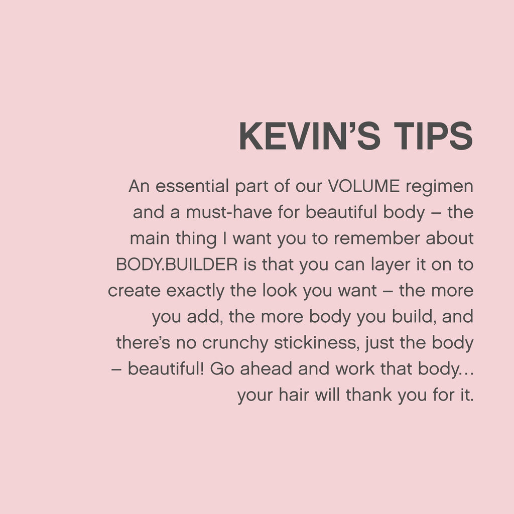 KEVIN.MURPHY BODY.BUILDER - Weightless Hair Volumising Mousse for All Hair Types | Sulphate-Free, Tangerine Peel Oil