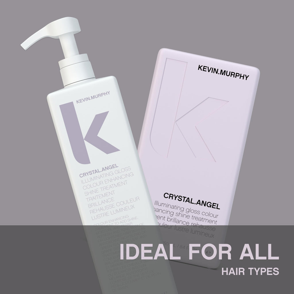 KEVIN.MURPHY CRYSTAL.ANGEL - Colour Shine Hair Treatment Pack of 2 for Colour & Natural Hair